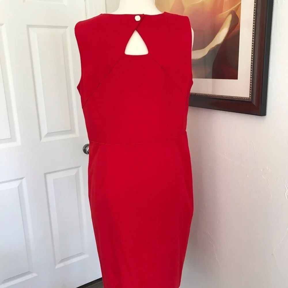 Talbots Red Dress - Picture 4 of 7